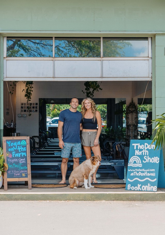 Chelsey and Kona at The Den